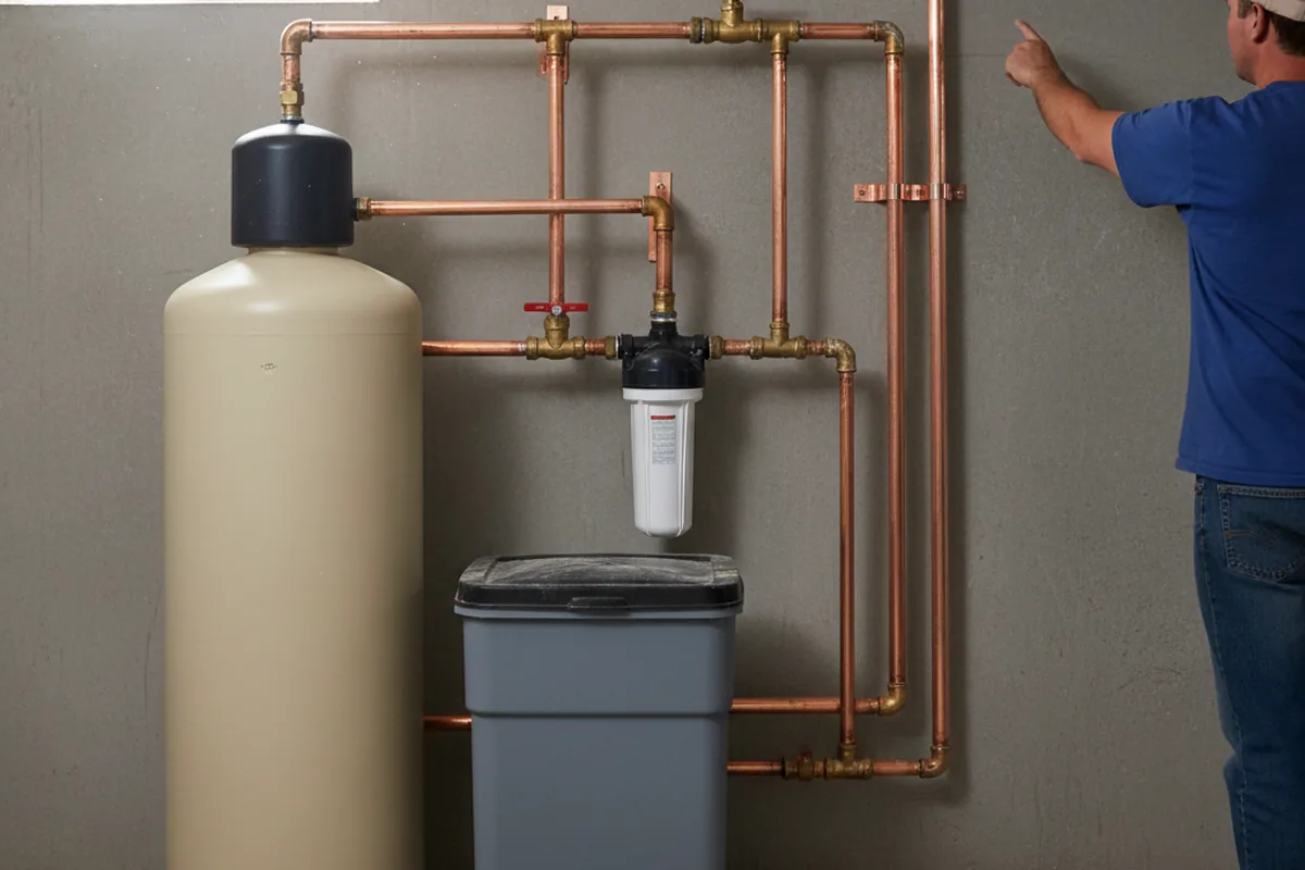 Whole-house water treatment system installed in Monument Beach